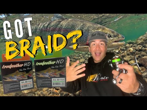 TROUT BRAID REVIEW - New Phenix Ironfeather Elite Braid HD