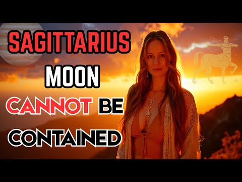 SAGITTARIUS MOON Superpower Traits Exposed: Untamed Emotional Energy Explained #sagittarius