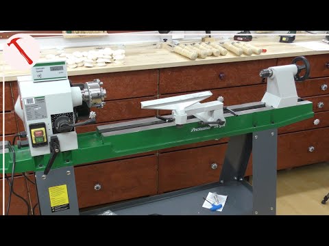 New addition to the workshop: the Holzstar DB 900 lathe has arrived - bigger, faster, rounder