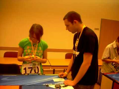 Szakály Anna - Hungarian open 2009 3x3 first round 40.59