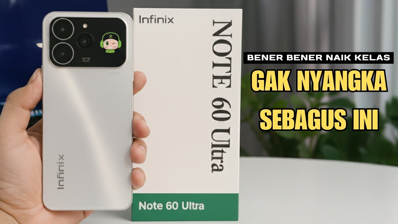 SPEK GAK NGOTAK‼️INFINIX NOTE 60 ULTRA JADI HP TERGILA DARI KINGFINIX MID RANGE MEWAH?