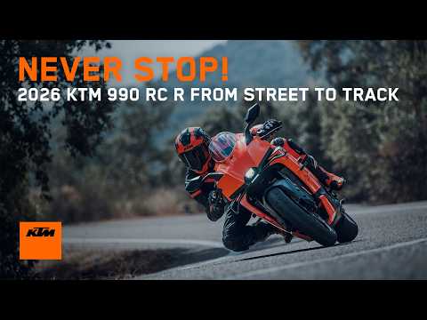 NEVER STOP! KTM 990 RC R Development, Chapter 4 - From Street to Track | KTM