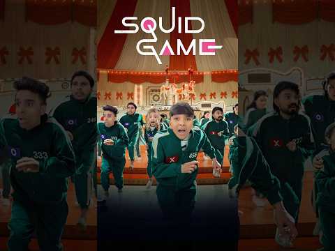 Squide Game Part 1🎰 #comedy #jagga #funny #squidgame #games #trending #aaganwadikebacche #viral