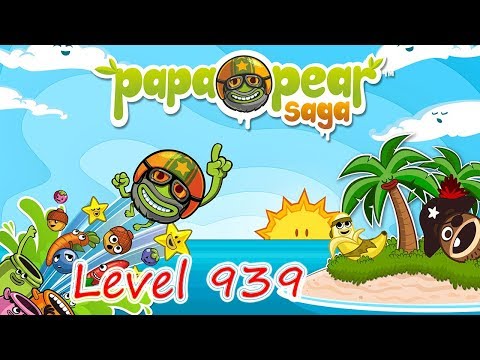Papa Pear Saga Level 939 (NO BOOSTERS)