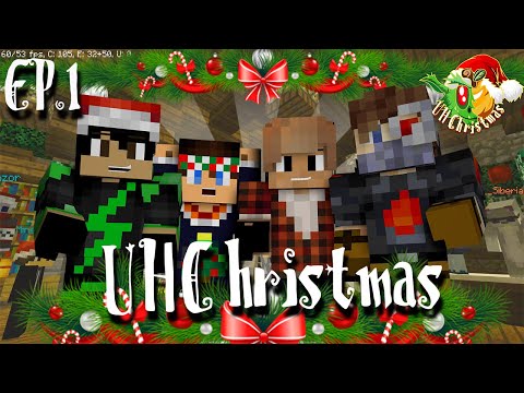 CHE LA BATTAGLIA NATALIZIA ABBIA INIZIO! w/Suriv, GABBuso & BlackMatt - Minecraft: UHChristmas EP.1