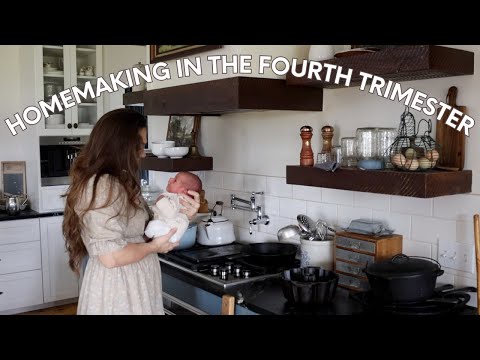 Homemaking with a newborn