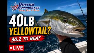 Fishing Yellowtail LIVE | Hunting a 40LB Local! @AWatermansLife