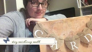 DIY Wishing Well l Wedding Preparation