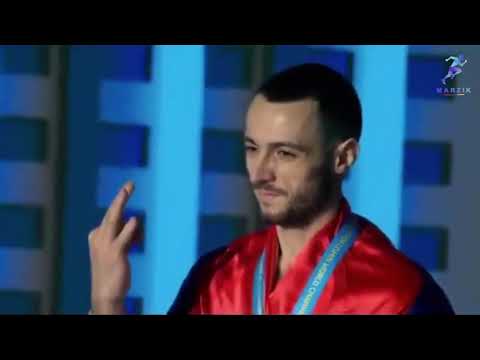 Artur Arushanyan world karate champion. Win vs Sergo Movsesyan