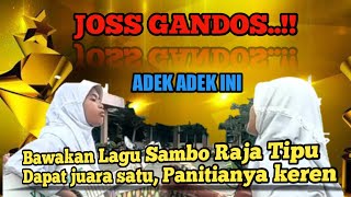 Download lagu JUARA 1‼️BAWAKAN LAGU SAMBO RAJA TIPU. LOMBA VOCAL #anakmedan #anakpemberni #sambo #abahzaidan mp3 Download lagu JUARA 1‼️BAWAKAN LAGU SAMBO RAJA TIPU. LOMBA VOCAL #anakmedan #anakpemberni #sambo #abahzaidan mp3