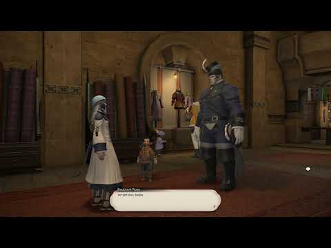 Final Fantasy XIV - A Realm Reborn [Job Quest - Weaver] Practical Needs Lv.15