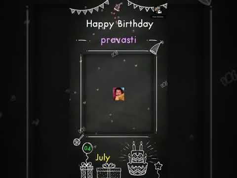 Birthday Baby Pravasthi