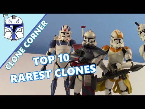Clone Corner #20: The Top 10 RAREST 3.75" CLONE TROOPER FIGURES
