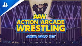 PlayStation Action Arcade Wrestling - Release Date Announcement Trailer | PS4 anuncio