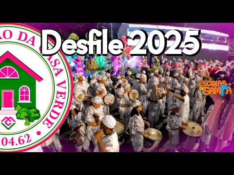 Morro da Casa Verde 2025 - DESFILE - LARGADA/BATERIA DO MORRO #BotaOFone #PioneiroNoVídeoDosBreques