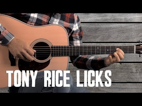 Tony Rice Licks | Bluegrass Guitar Lick Library | Lick 1