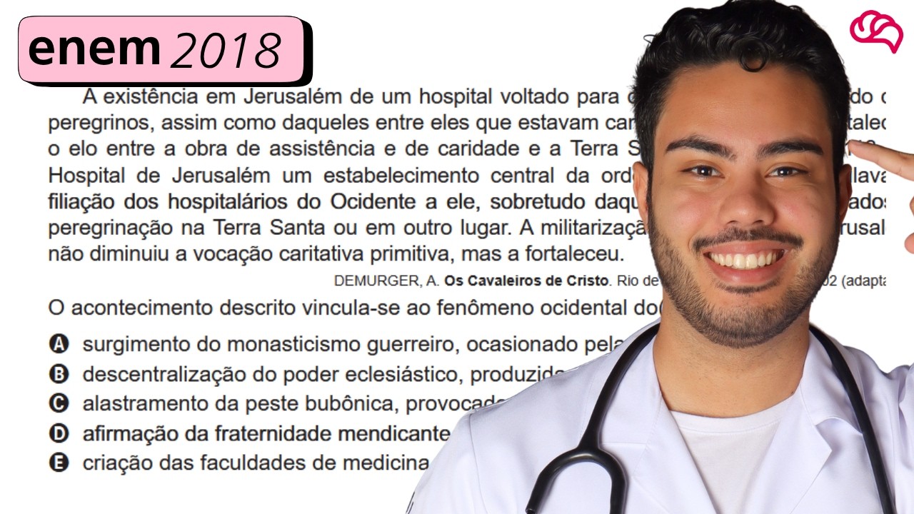 Resolução em Vídeo — Questão 47 ENEM 2018