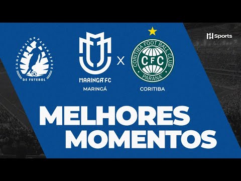 Gols e lances de Maringá x Coritiba