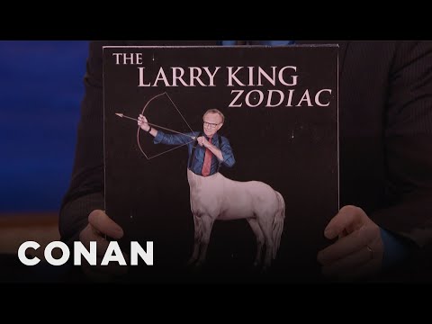The Larry King Zodiac And Other Calendars That Didn't Sell | CONAN on TBS