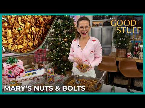 Mary Berg’s Nuts & Bolts Ultimate Snack Mix | The Good Stuff with Mary Berg