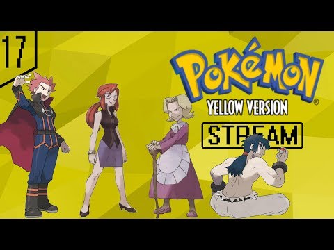 Elite Four! - Pokemon Yellow pt 17 {FINALE} [Stream]