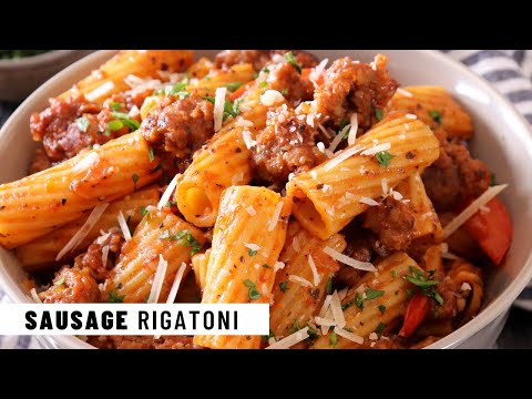 SAUSAGE RIGATONI | Easy Recipe | Jehan Can Cook