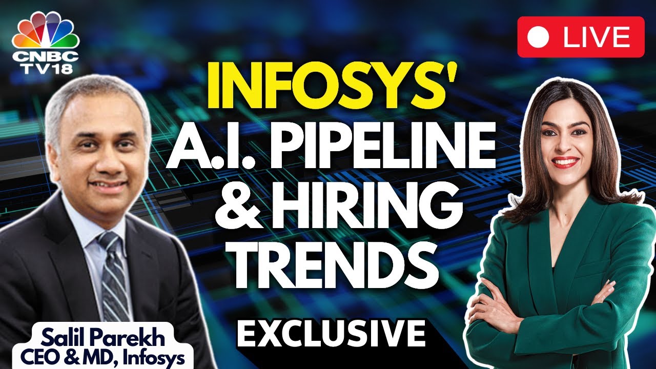 LIVE | Deep Dive Into Infosys' AI Strategy With Salil Parekh | CNBC TV18 Exclusive | N18L