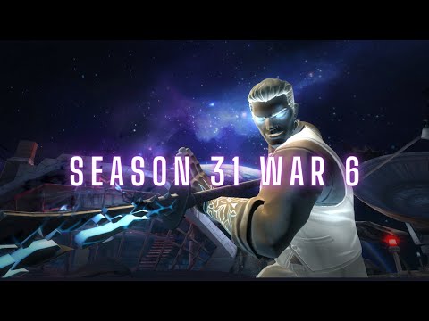 Season 31 War Six - Will I ever learn to stop dexing early? ft. Modok Boss!