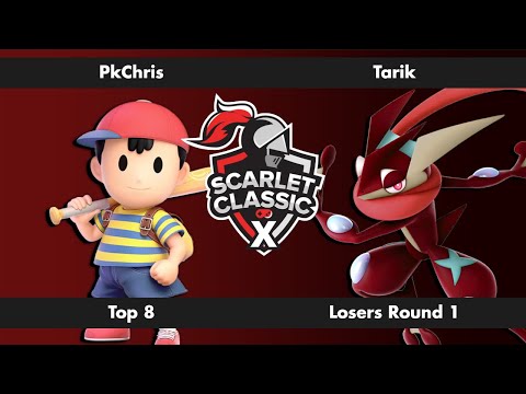 Scarlet Classic X - PkChris (Ness) VS Tarik (Greninja) - Ultimate Top 8 - Losers Round 1
