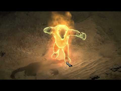 Diablo 2 Ressurected - Werebear Slow Transformation