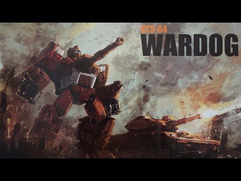 Transformers Badcube OTS 04 Wardog (MASTERPIECE Warpath)