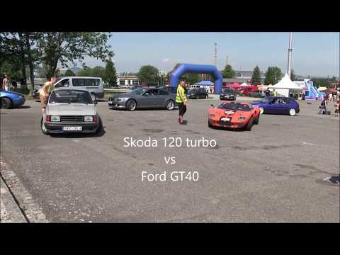 Skoda 120 turbo vs FordGT40