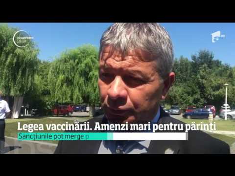 Părinţii care sunt împotriva vaccinării ar putea fi amendaţi