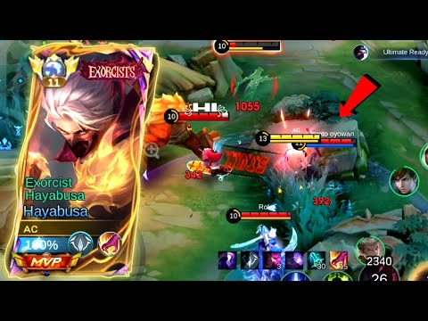 HAYABUSA NEW BEST BUILD AND EMBLEM FOR EARLY TO LATE GAME!!🔥 | HAYABUSA BEST 1HIT BUILD 2025 - MLBB