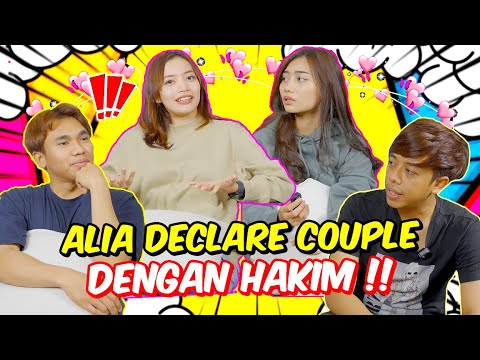 ALIA DECLARE COUPLE DENGAN HAKIM !! -  APA REAKSI JAWAPAN AM & EKA ?!
