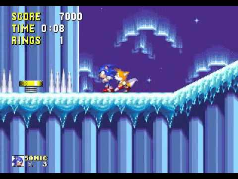Sonic 2 Advanced Edit, Sonic & Tails (уровень 6).avi
