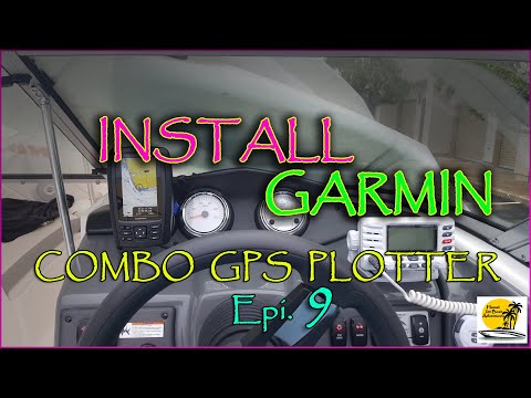 Installation of garmin combo gps-plotter/depth/fish finder