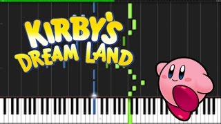 Kirby&#39;s Dream Land - Float Islands [PIANO]