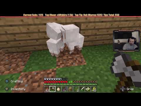 Minecraft  MAJOR Chill Stream  Jan  18, 2019 pt2   Outdoor Grazing, Pier and Treehouse