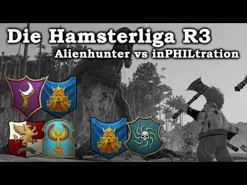 Hamsterliga der 4000 - Alienhunter vs inPHILtration - Total War: Warhammer 2 deutsch HD