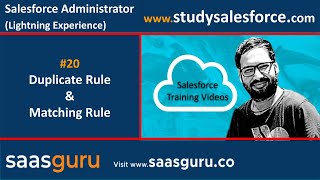 20 Duplicate rule and matching rules in salesforce lightning | Salesforce Training Videos