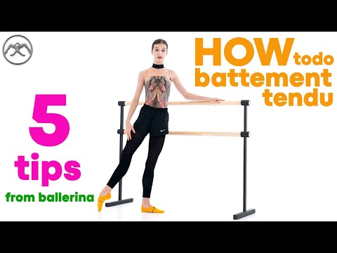 5 TIPS on BATTEMENT TENDU from Mariinsky ballerina Maria Khoreva