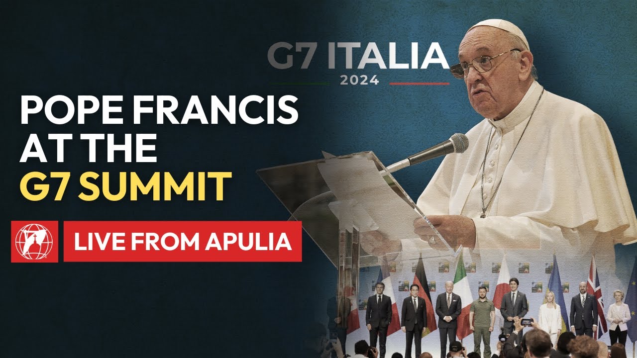 LIVE from Apulia | Pope Francis participates in the G7 Summit | June 14, 2024