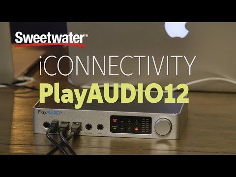 PlayAUDIO1U audio and MIDI interface for live perfomance — iConnectivity