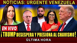 🚨 ÚLTIMA HORA 🔴 ¡TRUMP DESESPERA Y PRESIONA AL CHAVISMO VENEZUELA! ¿DIOSDADO Y D