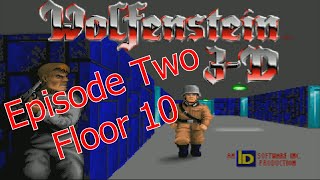 Wolfenstein 3D - Episode 2: Operation: Eisenfaust (Floor 10) - PC Version