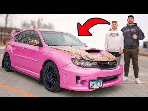 I Wrapped My Friends Car Pink (Kens Revenge)