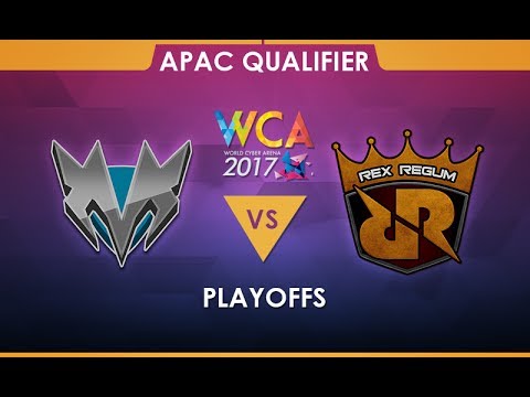 Mineski vs RRQ Game 2 - WCA 2017 APAC Qualifier Winners' Finals - @Xyclopzz