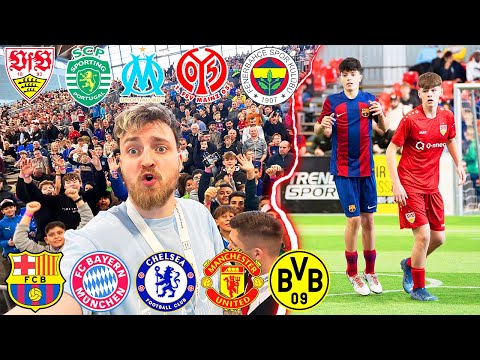 U15 FC Barcelona vs. die besten Talente Europas 😱🌍 | Größtes Turnier 🔥 MTU CUP VLOG | ViscaBarca