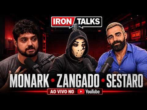 ? AO VIVO — ZANGADO, MONARK E DR. FELIPE SESTARO